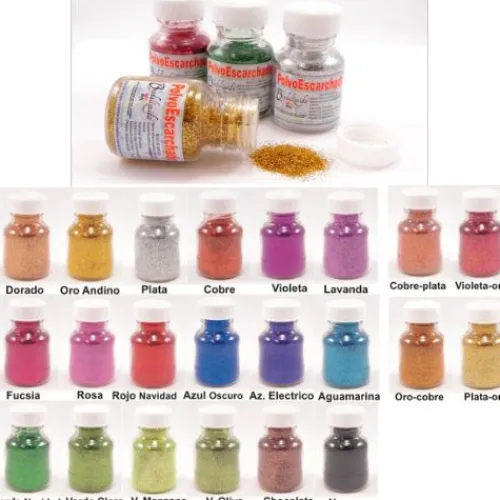 Materiales Y Productos De Arte< purpurina, polvo escarchado Bordaliquido
