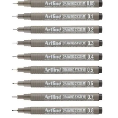 Suministros E Insumos De Oficina | Insumos De Escritura< Rapidografo - ARTLINE En Todas Las Medidas