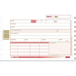 Suministros E Insumos De Oficina | Formas Preimpresas Administrativas< Recibo De Caja Autocopiante Minerva X 50 20-05A