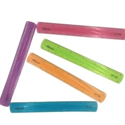 Útiles Y Kits Escolares | Reglas Escolares< regla flexible de varios centímetros y colores