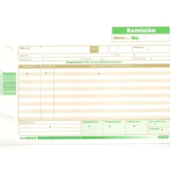 Suministros E Insumos De Oficina | Formas Preimpresas Administrativas< Remisión Minerva Bond X 50 Hojas Ref 3015