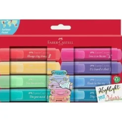 Materiales Y Productos De Arte | Materiales Para Lettering Y Caligrafía< Resaltador Faber Castell Textliner - Pastel y Metalizados x 4 y 8 UND