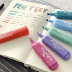 Materiales Y Productos De Arte | Materiales Para Lettering Y Caligrafía< Resaltador Faber Castell Textliner - Pastel y Metalizados x 4 y 8 UND