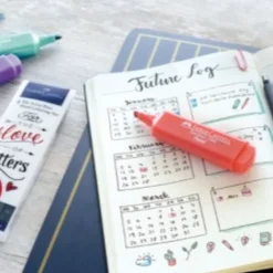 Materiales Y Productos De Arte | Materiales Para Lettering Y Caligrafía< Resaltador Faber Castell Textliner - Pastel y Metalizados x 4 y 8 UND