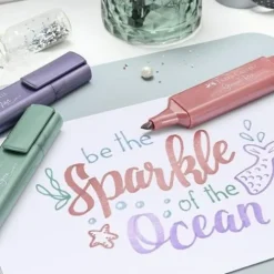 Materiales Y Productos De Arte | Materiales Para Lettering Y Caligrafía< Resaltador Faber Castell Textliner - Pastel y Metalizados x 4 y 8 UND