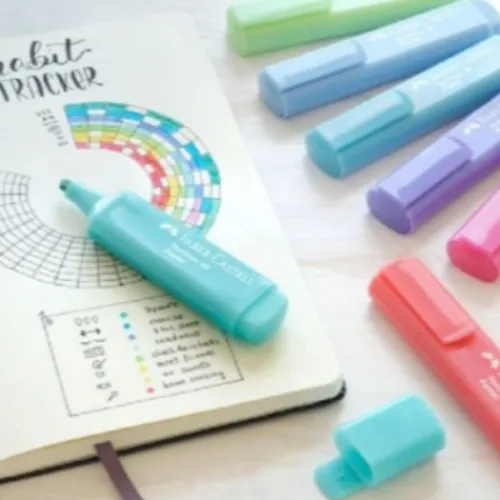Materiales Y Productos De Arte | Materiales Para Lettering Y Caligrafía< Resaltador Faber Castell Textliner - Pastel y Metalizados x 4 y 8 UND