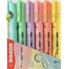 Suministros E Insumos De Oficina | Insumos De Escritura< Resaltador Kores Pastel Grueso X 6 Colores