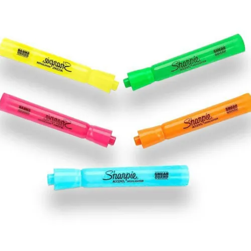 Suministros E Insumos De Oficina | Insumos De Escritura< Resaltador Sharpie Accent Flat 5 Colores