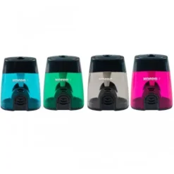 Útiles Y Kits Escolares | Suministros E Insumos De Oficina< sacapunta con deposito, kores Klick it colores traslucidos