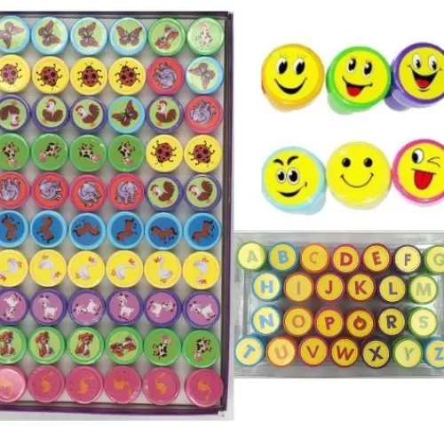 Útiles Y Kits Escolares< Sellos infantiles - Variados
