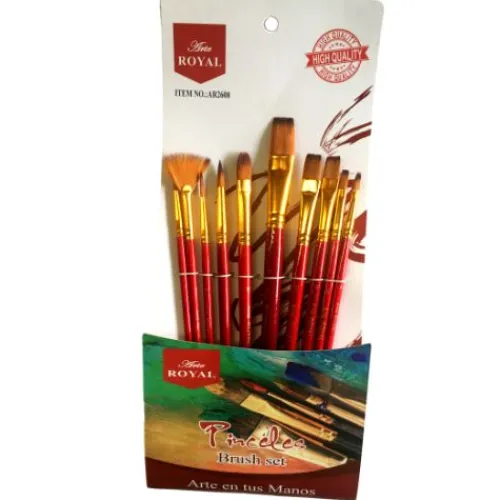 Útiles Y Kits Escolares | Materiales Y Productos De Arte< Set Pinceles Para Pintar Estuche Surtido