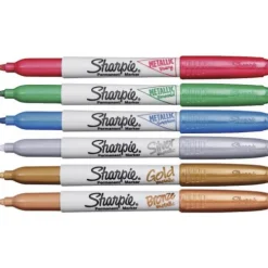 Útiles Y Kits Escolares | Marcadores Escolares De Colores< Sharpie Metálico Marcador Punta Delgada