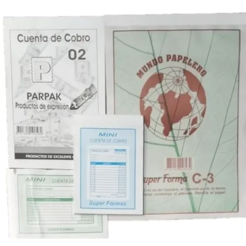 Suministros E Insumos De Oficina | Formas Preimpresas Administrativas< Talonario Cuenta De Cobro Periódico - En Todos Los Tamaños