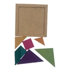 Útiles Y Kits Escolares< Tangram de madera, pequeño y grande