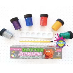 Útiles Y Kits Escolares | Materiales Y Productos De Arte< Tempera Parchesitos De Tipo Normal y Glitter