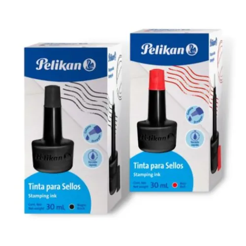 Suministros E Insumos De Oficina | Accesorios Para Oficina Escritorio< Tinta Sellos Pelikan X 30 y 500 ml