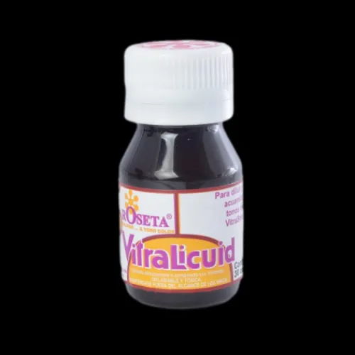 Materiales Y Productos De Arte< vitralicuid, diluyente de pintura para vidrio